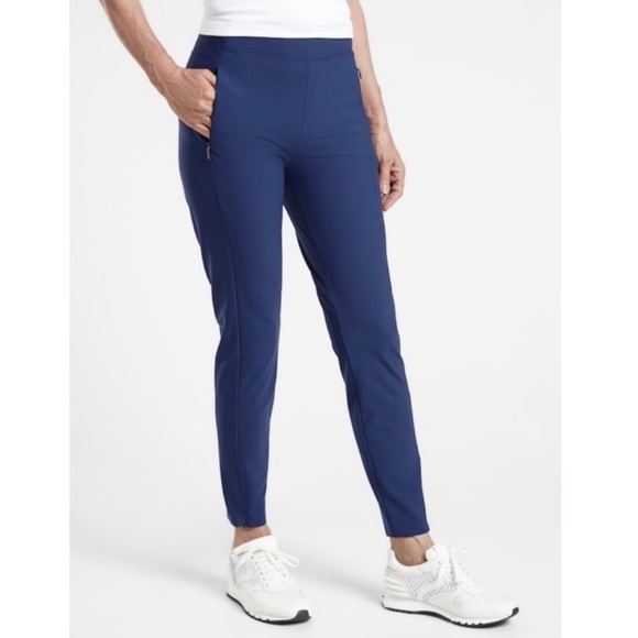 Athleta Pants - Athleta Stellar Tight Leggings Pants Navy 4T